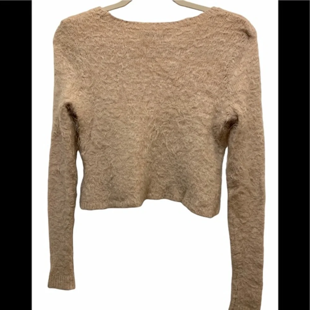 Abercrombie & Fitch Long Sleeve Crop Top Size M